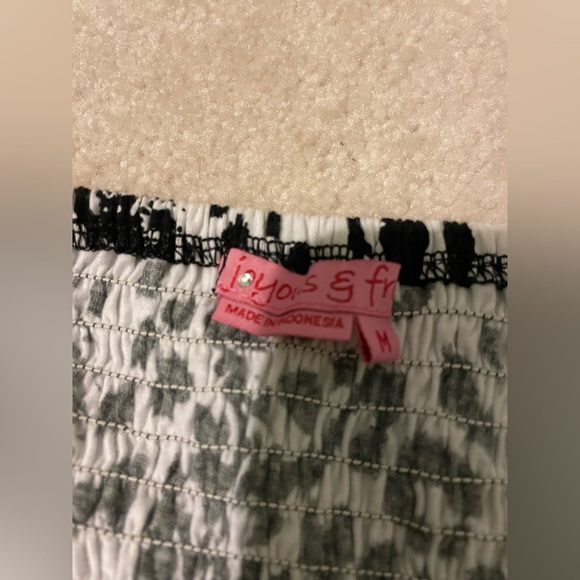 Joyous & Free bling mini dress/tunic-medium NWT - Picture 8 of 11